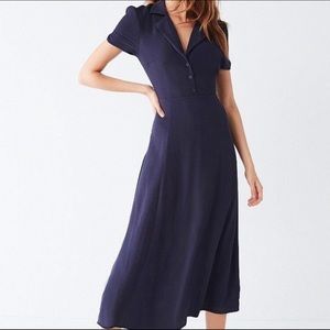Urban outfitters vintage style blue dress.